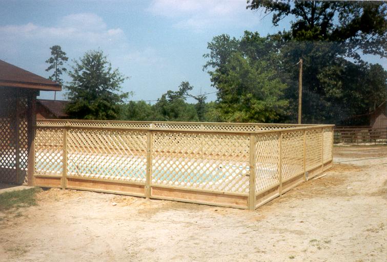 Custom-Made Pool Fence