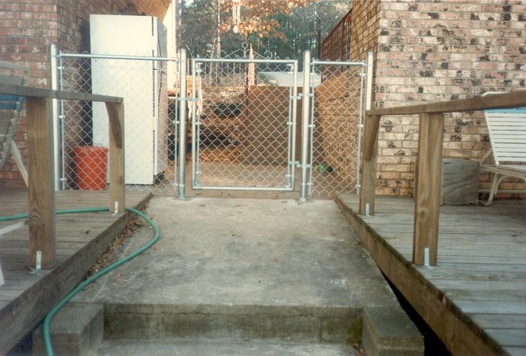 Chain Link Gate